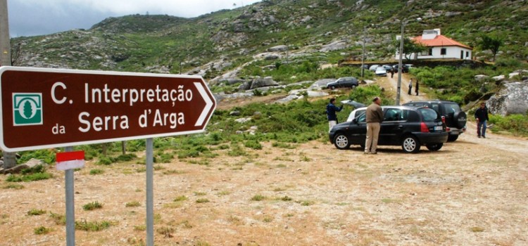 D´Arga Mountain Range, a Viewpoint in Caminha D´Arga Mountain Range, a Viewpoint in Caminha